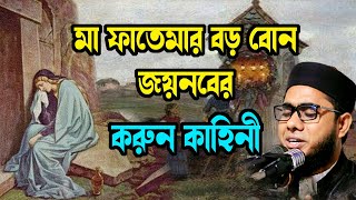 নবী কন্যা জয়নবের কাহিনী shahidur rahman mahmudabadi new bangla waz mahfil 2023 মাহমুদাবাদী ওয়াজ