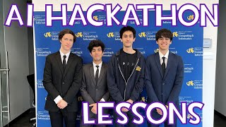 Lessons From My First AI Hackathon