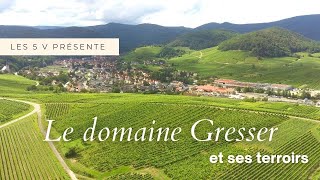 VINS d'ALSACE : Les terroirs exceptionnels du domaine Gresser - Les 5 V