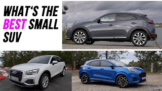 VW Taigo vs VW T-Roc vs Toyota Yaris Cross vs Ford Puma vs Mazda CX-3 vs Audi Q2 SUV comparison