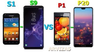 Samsung S1-S9 vs Huawei P1-P20  Arvizas tipslt