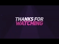 Thanks for watching intro video clip