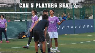 CAN 5 PLAYERS BEAT A TEAM OF 7... 5IVE GUYS LEAGUE GAME 5