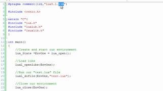 Executing lua scripts in C++!
