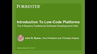 Introduction to Low Code Platforms - The 4 reasons Traditional Software Development Fails