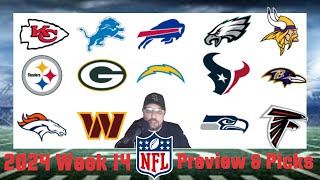 2024 NFL Week 14 Preview & Picks