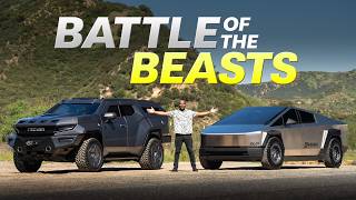 Tesla Cybertruck VS Rezvani Vengeance: Battle Of The BEASTS! | 4K