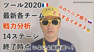 ツール2020最新各チーム戦力分析！第14ステージ終了時点