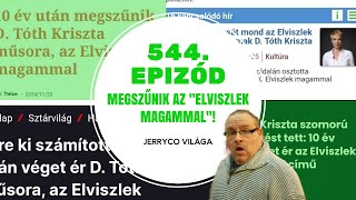 544. Epizód: Megszűnik az \