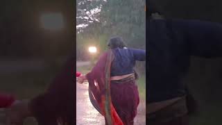 #praveena#rain#dance#vertical #4k #video #viral #expression #shorts #reels #story #nature #funny