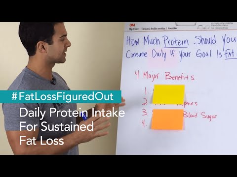 Daily Protein Intake For Sustained Fat Loss Daily Protein Intake For Sustained Fat Loss