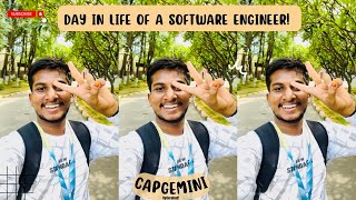 Day in life of a Software engineer at CapGemini ❤️ | #capgemini | #hyderabad | #maincampus | #techie