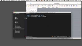 Atom rhino-python in 30 seconds