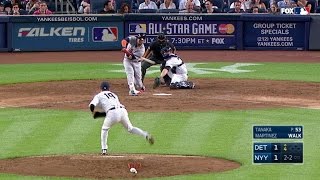 DET@NYY: Tanaka fans V. Martinez in the 4th