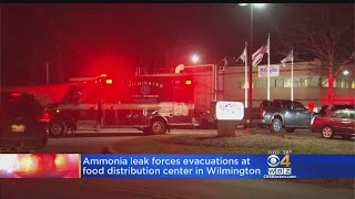 Ammonia Leak Forces Evacuations At Food Distribution Center In Wilmington