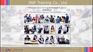 SNP Training:  EFFECTIVE LEADERSHIP \u0026 MANAGEMENT SKILLS