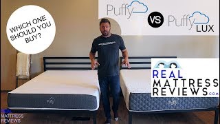 Puffy VS Puffy Lux Mattress Review/Comparison - Which is Best for You?