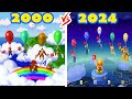 Super Mario Party Jamboree vs Mario Party Series - Mario and Luigi vs Bowser Family (Comparison)