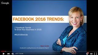 7 Facebook Trends To Help Grow Your Business in 2016