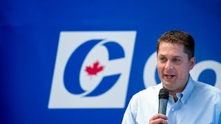 Conservative Leader Andrew Scheer promises universal tax cut