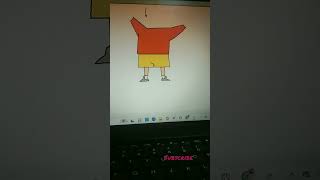 shinchan using python code #idle #coding #shinchan #viral #pythonprogram