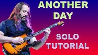 #matteoruggiero #corsochitarramodernaMR Another day  (John Petrucci) Solo Tutorial