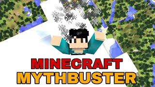 Busting Minecraft Myth To Find A Truth #shorts