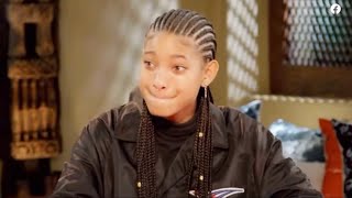 red table talk willow smith first date story