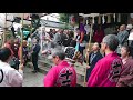 カッコいい！ 大塚天祖神社例大祭2017 全町会連合高張り提灯宮入【木遣り】