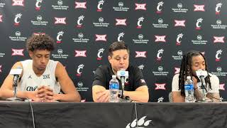 Cincinnati Head Coach Wes Miller, Baba Miller & Day Day Thomas - Postgame Presser (Colorado)