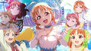 All Aqours songs, but only when Chika sings