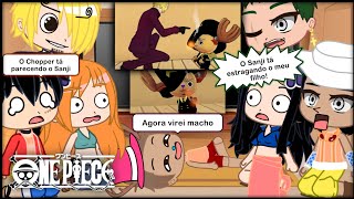 Mugiwaras react - Sanji virou PAI do CHOPPER 😜 no One Piece Vr!