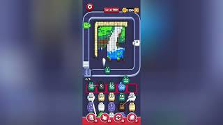 Pixel Flow Level 709 Solution Walkthrough