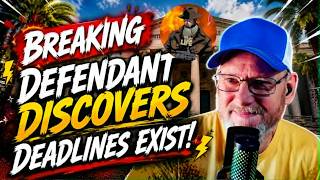 Breaking: Defendant Discovers Deadlines Exist! @WhatTheHales