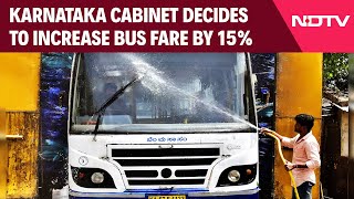 Karnataka News | Karnataka Cabinet Decides To Increase Bus Fare By 15%