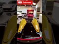 Ferrari Monza black and yellow sound