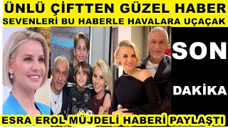 Esra Erol ve Ali Özbir çiftinden sürpriz gelişme! güzel haberi verdiler.. Caner Toygar Hülya Kuran