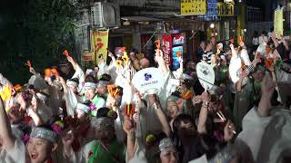 サボタージュ（原宿いやほい～）2017 高知よさこい祭り本祭2日目　柳町演舞場　４K　2017 8 11