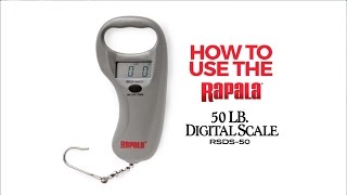 Rapala® RSDS Scale Instructions