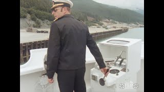 Alaska ferry from Haines to Skagway, 1986