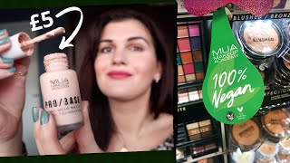 FULL FACE OF MUA | does this cheap vegan makeup work? {brutally honest}