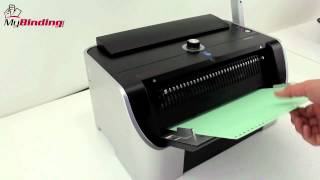 Tamerica OfficePro 34e Electric Wire Binding Machine Demo