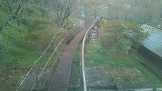 日本の車窓 2 宮城県柴田町船岡城址公園スロープカー