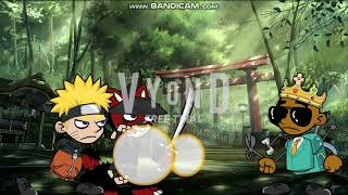 Scorch and Naruto vs. King Eric and Slappy