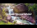 virrassa lipuvat lehdet