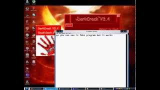 Fake Hack made in Visual Basic 2008.
