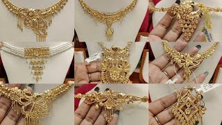 মাত্র ৪ গ্রাম থেকে 😍 Exclusive Bridal Necklace Collection 👉 Rani Jewellers #gold #wedding #necklace