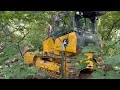 Cutting in roads with a new 2023 Deere 650P dozer