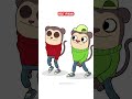 FRIEND VS BEST FRIEND: When you stumble (Animation Meme) #shorts