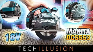 🔥BESSER ALS JEDER WINKELSCHLEIFER?!😱 Metall Akku Handkreissäge - Makita DCS553Z - Review & Test